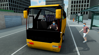 Real Euro Bus Driving Simulator 3D screenshot 1