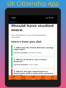 UK Citizenship Test 2020: Practice & Study screenshot 2