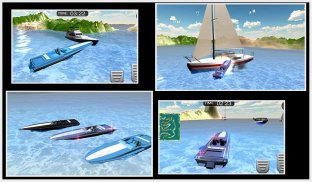 Emergency Police Boat Drive 3d screenshot 4