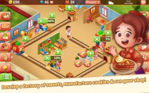 Idle Sweet Bakery - Cakes Factory screenshot 6