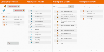 Cooking Recipe Converter screenshot 2