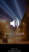 Voice changer with effects screenshot 0