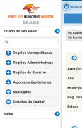 Perfil Municípios Paulistas screenshot 2