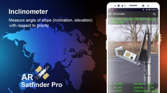 مكتشف الأقمار الصناعية (dishpointer) مع البوصلة screenshot 6