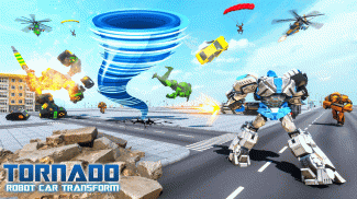 Baixe Tornado Herói jogos Carro Transform Robô Guerra no PC com MEmu