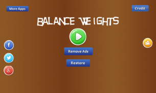 Balance Weights - arms balance screenshot 0