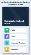 Business LetterHead Maker – Le screenshot 2