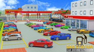 Gas Station driving: New Car Parking Games screenshot 2