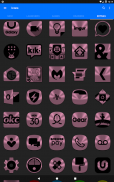 Lilac Purple & Black Icon Pack screenshot 14
