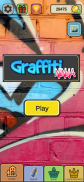 Graffiti Tags: رذاذ الرسم الرئ screenshot 1