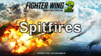 FighterWing 2 Spitfire screenshot 2