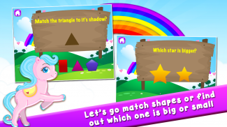 Pony lernt Preschool Mathe screenshot 3
