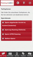 PremiumSIM Servicewelt screenshot 3