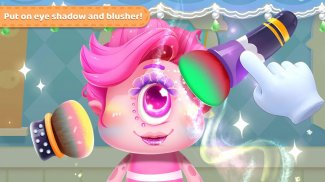 Little Monster's Makeup Game screenshot 1