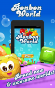 Bonbon World - Candy Jelly Puzzle screenshot 2