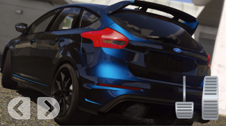 Racing Car Focus RS Driving screenshot 2