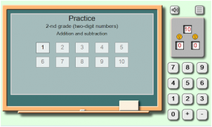 Math on chalkboard screenshot 3