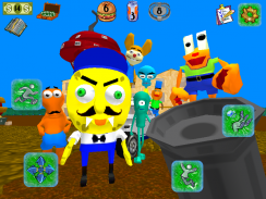 Sponge Neighbor Escape 3D screenshot 5