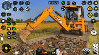 JCB Construction Excavator 3D screenshot 0