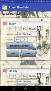 Chinese Lunar Calendar Alarm screenshot 3