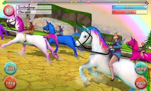 Ultimate Unicorn Dash 3D screenshot 1