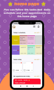 schedules and daily tasks screenshot 0