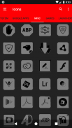 Grey and Black Icon Pack ✨Free✨ screenshot 22