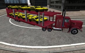 Car Transporter Parking Game screenshot 2