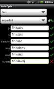 Verb Cycle Français screenshot 1