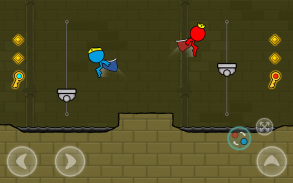 Red and Blue Stickman : Animation Parkour screenshot 14