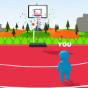 Basket Shoot 3D Icon