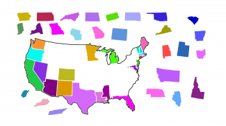 USA Map Puzzle screenshot 3