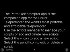 Parrot Teleprompter screenshot 2