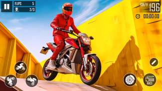 Impossible Bike Stunt - Mega Ramp Bike Racing Game screenshot 1