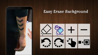 Tätowierer App - Tattoo auf dem Foto screenshot 1