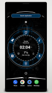 Tema Alpha Hybrid Launcher 4D screenshot 4