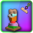 Balance Block 3D Icon