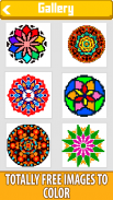 Mandala Pixel Art Coloring screenshot 1