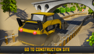 Construction Crane Hill Driver: Cement Truck Games screenshot 14