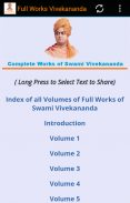 Full Works Swami Vivekananda screenshot 0