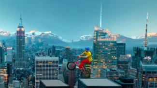 BMX Bike Stunt 2018: сложный паркер в парках screenshot 1