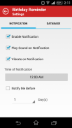 Birthday Reminder Alarm screenshot 5