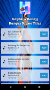 Captain Henry Danger Piano Tiles screenshot 1