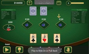 Let It Ride Poker screenshot 1