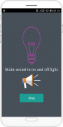 Flashlight on Clap and Voice screenshot 1