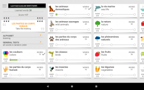 Aprender palabras en francés con Smart-Teacher screenshot 10