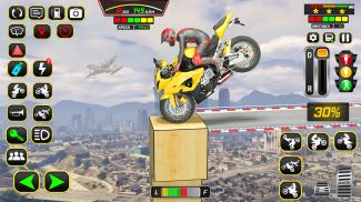 สุดขีด Rooftop Bike Rider ซิม screenshot 1