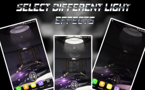 3D Super Cars Clock Wallpaper HD screenshot 5