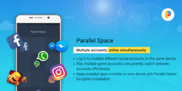 Parallel Space - app cloning screenshot 0
