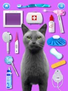 Cat Games: Pet Doctor Dentist screenshot 2